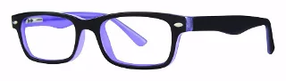 black/purple