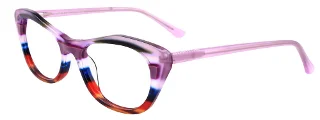 080 Crystal Lilac & Blue & Red & Green
