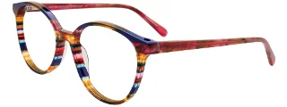050 Blue & Multicolor Stripes