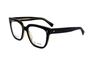 1 TOP BLACK-BACK TRANSP AMBER