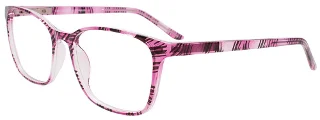 080 Transparent Purple & Black Lines