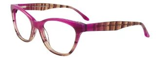 080 Marbled Orchid & Dark Red