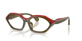 0003 Rouge Nacree/Green/Pink