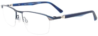 050 Satin Blue & Steel / Blue & Light Blue