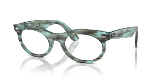 8362 Striped Transparent Green