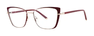 Satin Burgundy/Gold