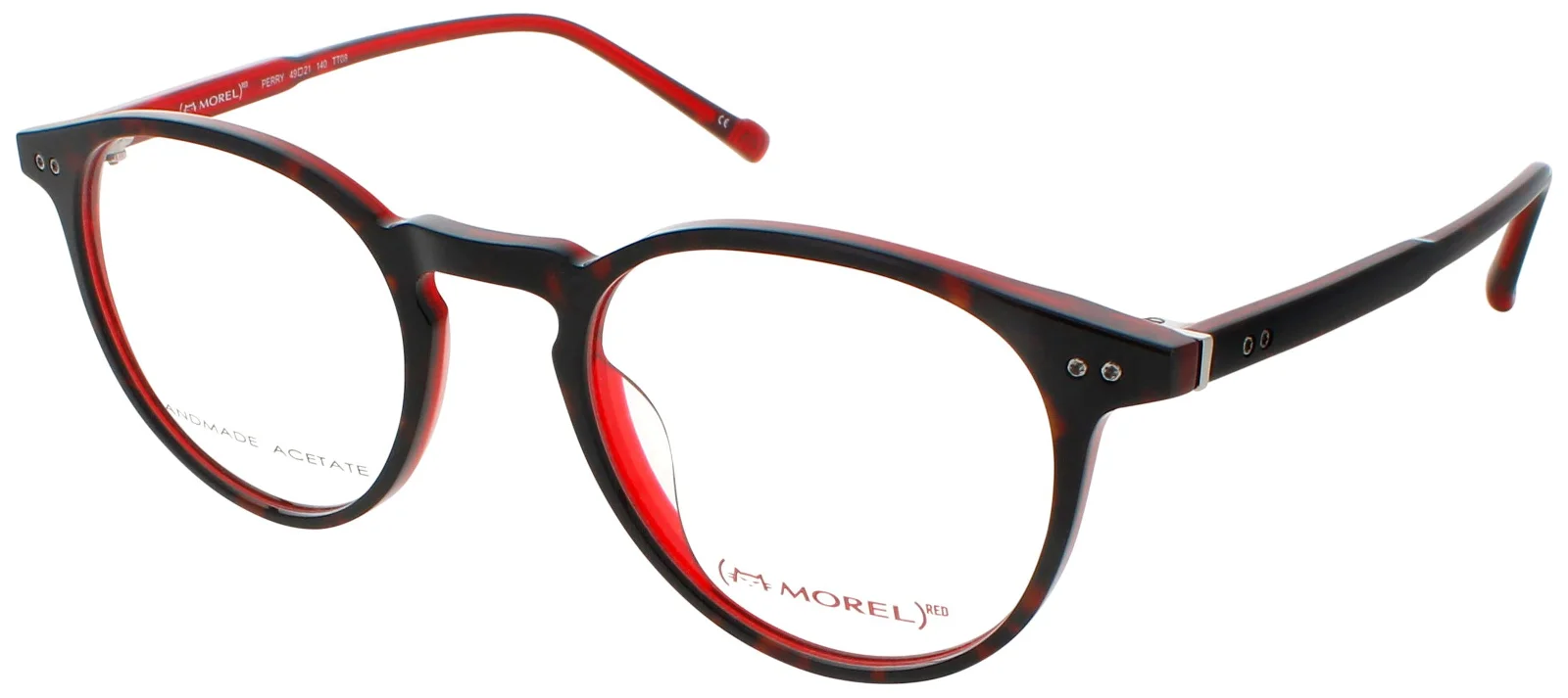 Morel Red Eyeglasses 90016C