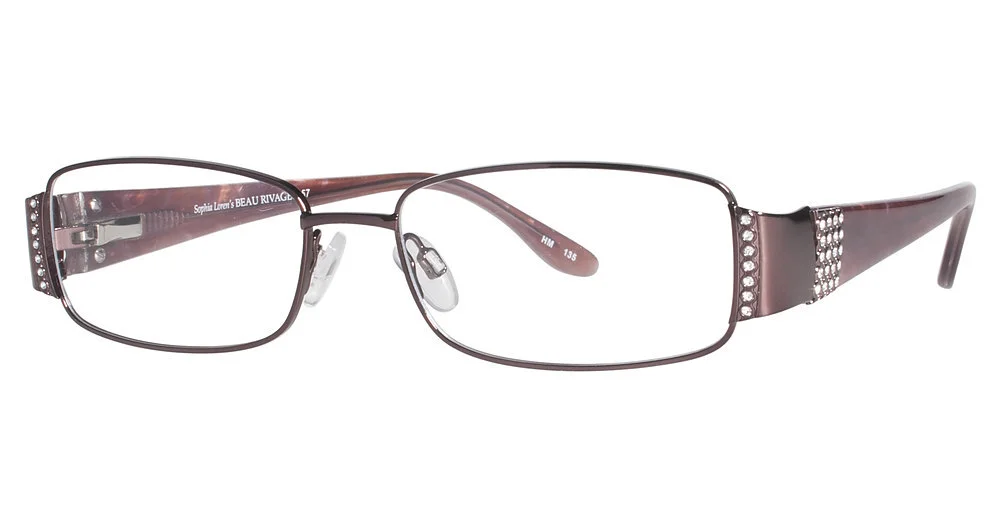 Sophia Loren Eyeglasses Sl Beau Rivage 57
