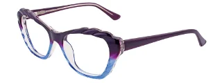 080 Violet & Light Blue & Crystal