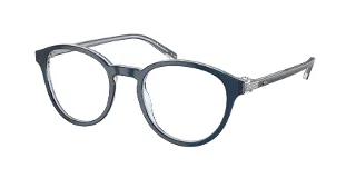 6028 Shiny Transp Blue On Crystal