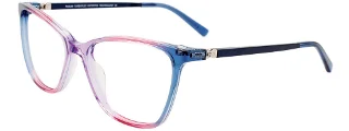 050 Gradient Purple& Pink & Blue/Blue