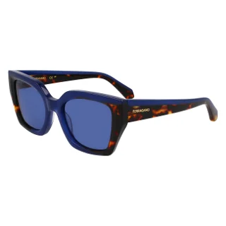 424 Opaline Blue/Dark Tortoise