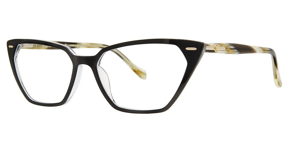 Leon Max Eyeglasses 4096 Black 54-15-140