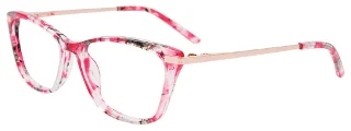 030 Pink & Black & Crystal / Pink Gold