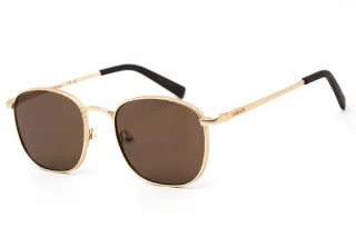 717 Matte Gold/Solid Brown