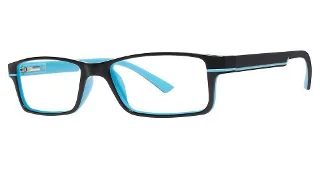 black/sky blue