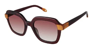 S406-F-2109 Eggplant Gold Shimmer