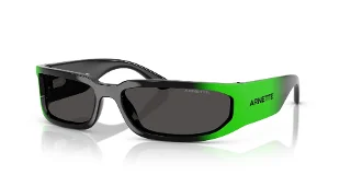 297387 Black Gradient Gekko Green