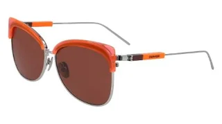 856 Neon Orange/Mahogany