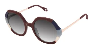 S406-F-2119 Merlot Navy Gradient
