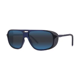 91X Matte Blue With Blue Polarlynx Lenses