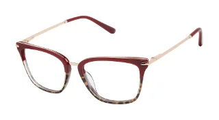 BUR Burgundy / Leopard