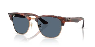 13983A Striped Havana On Rose Gold