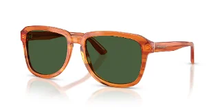 34839A Transparent Camel On Striped Ginger