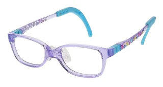 LILAC GLITTER TRANSPARENT