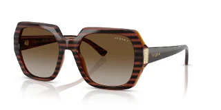 2571T5 Striped Brown Havana
