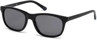 01D  Shiny Black /Smoke Polarized