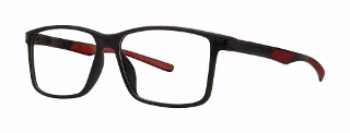 black/red