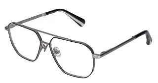 002-Als-3024 Felix Matte Silver/Black Rim