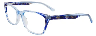 050 Blue Crystal & Blue Marbled