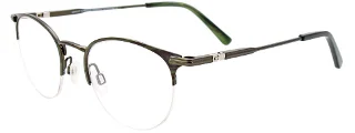 060 Forest Green & Brown Stripes/Forest Green