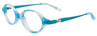 050 Light Blue & Crystal