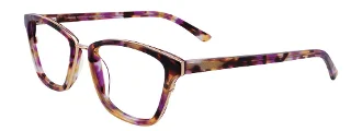 080 Purple & Red & Yellow Marbled & Gold