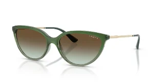 3259E8 Gradient Green/Transparent Green