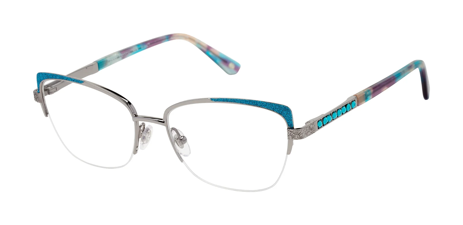 Jimmy Crystal New York Eyeglasses LUCIA