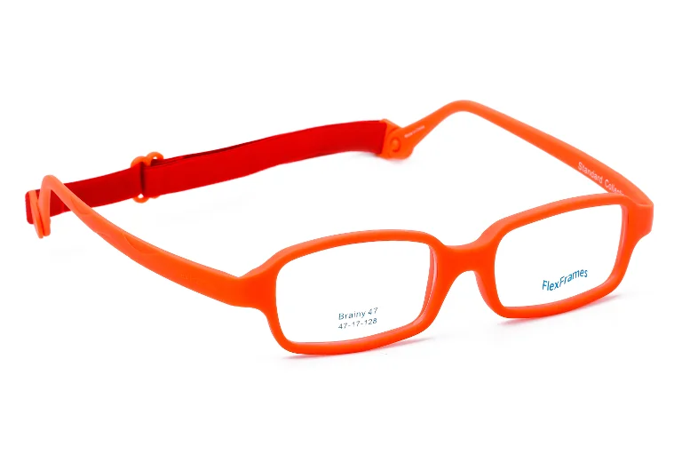 FlexFrames Eyeglasses Brainy 47