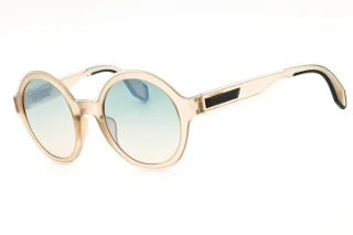 45Q Shiny Light Brown / Green Mirror