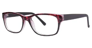 burgundy/black