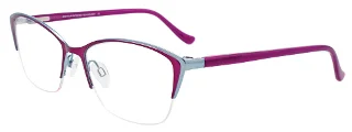 080 Matte Plum & Light Blue