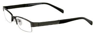090 Satin Black & White