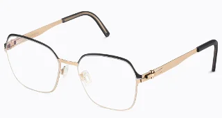 60/50 14Kt Gold Plated/Black