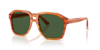 34839A Transparent Camel On Striped Ginger
