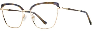 C02 Indigo Amber Demi/Gold