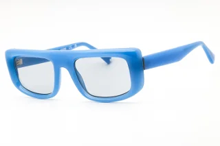 84A Shiny Light Blue / Smoke