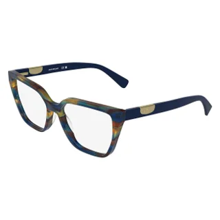 407 Striped Blue