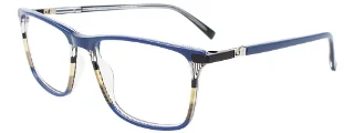050 Blue & Multicolor Lines & Dark Blue